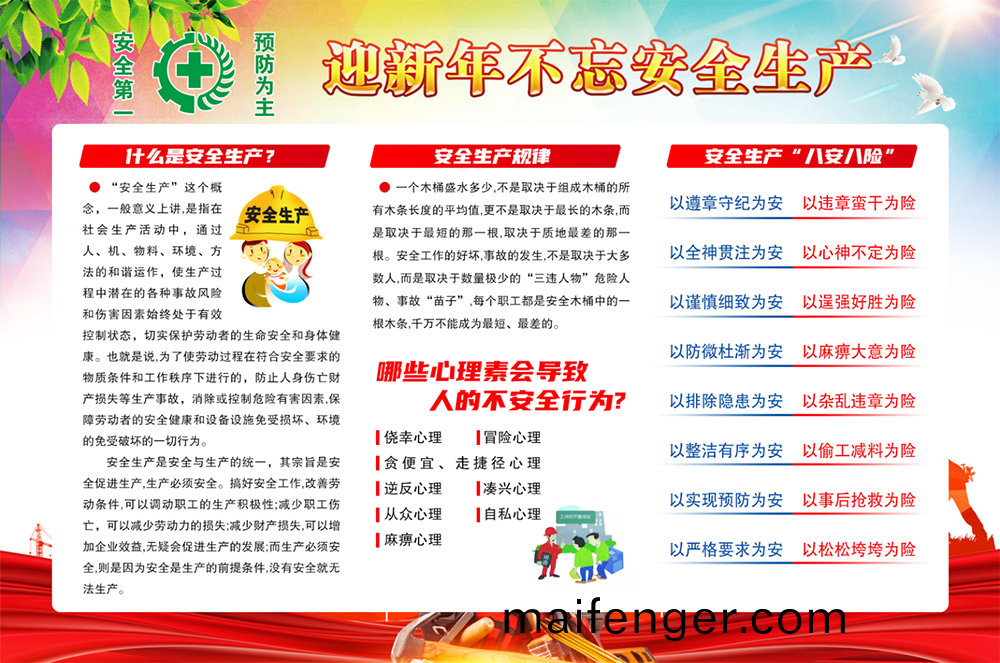 迎(ying)新年(nian)不(bu)忘(wang)安(an)全生産(chan)